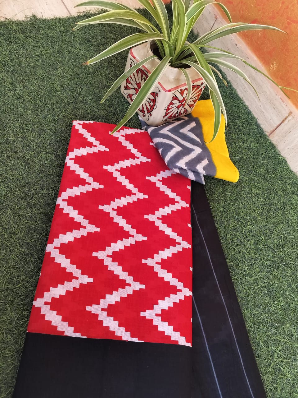 Cotton Mul-mul Saree