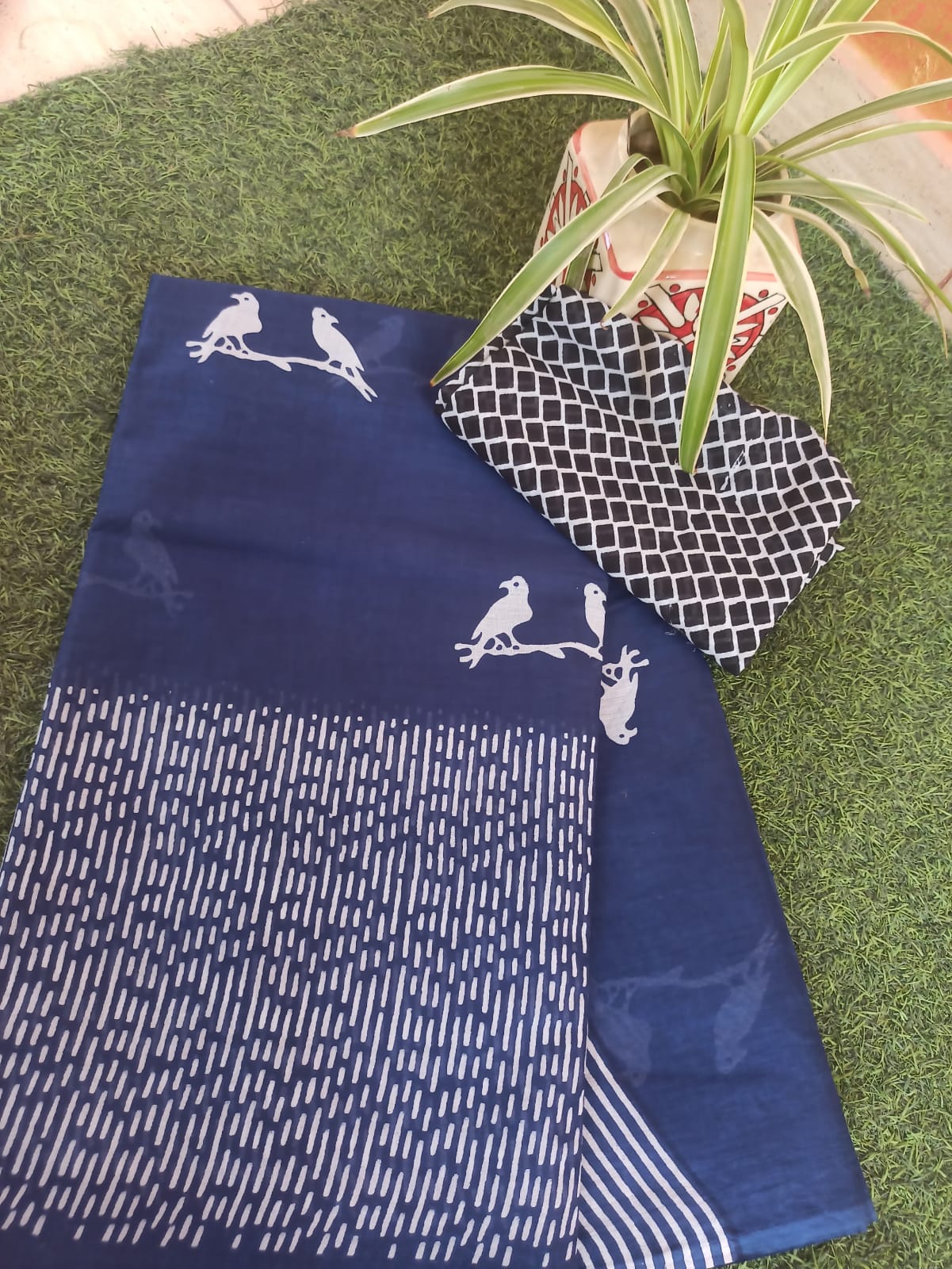 Cotton Mul-mul Saree