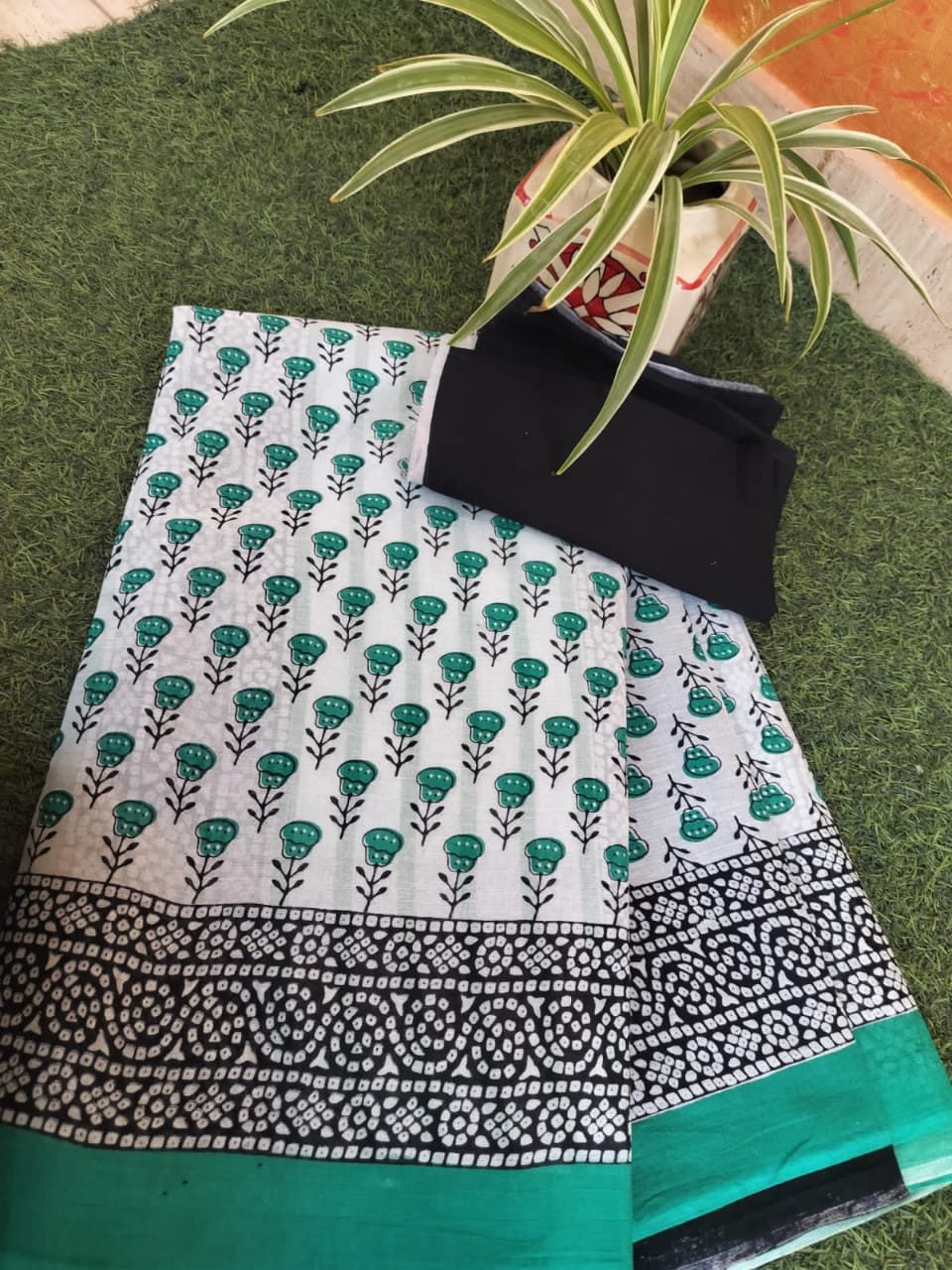 🌸Cotton Mul-mul Saree