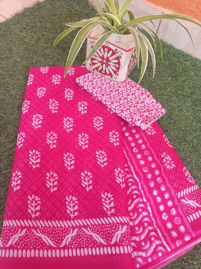 🌸Cotton Mul-mul Saree