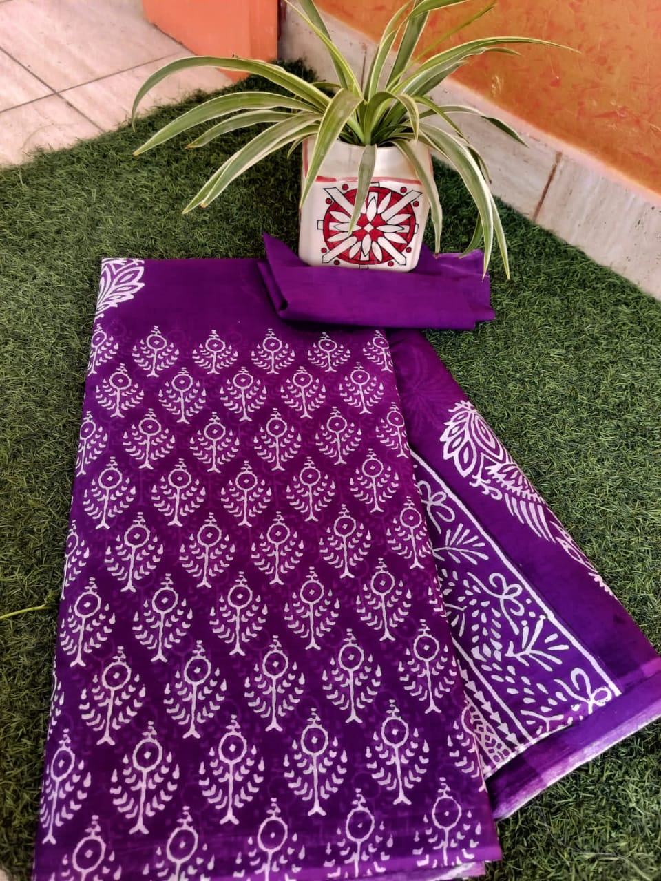 🌸Cotton Mul-mul Saree