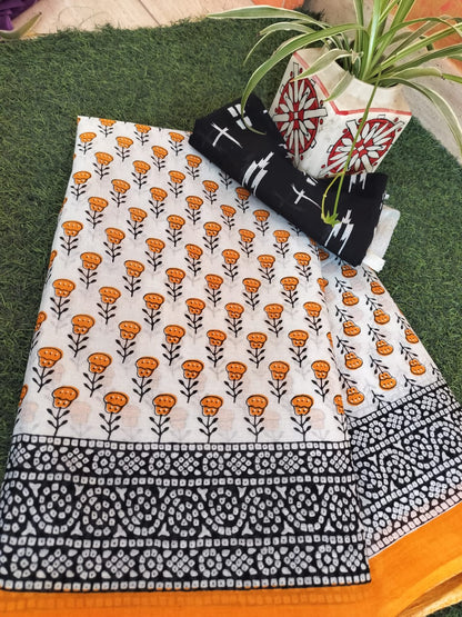 🌸Cotton Mul-mul Saree
