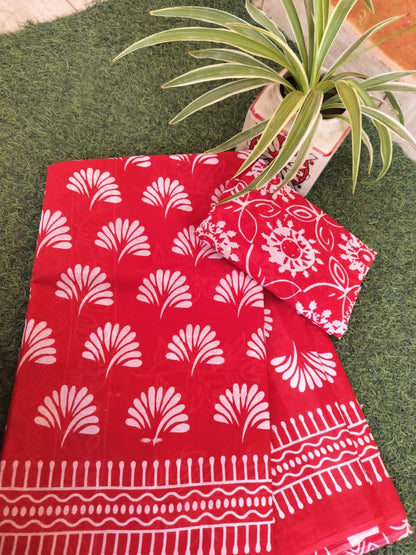 🌸Cotton Mul-mul Saree