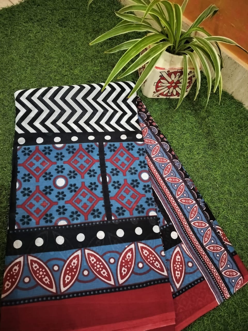 🌸Cotton Mul-mul Saree