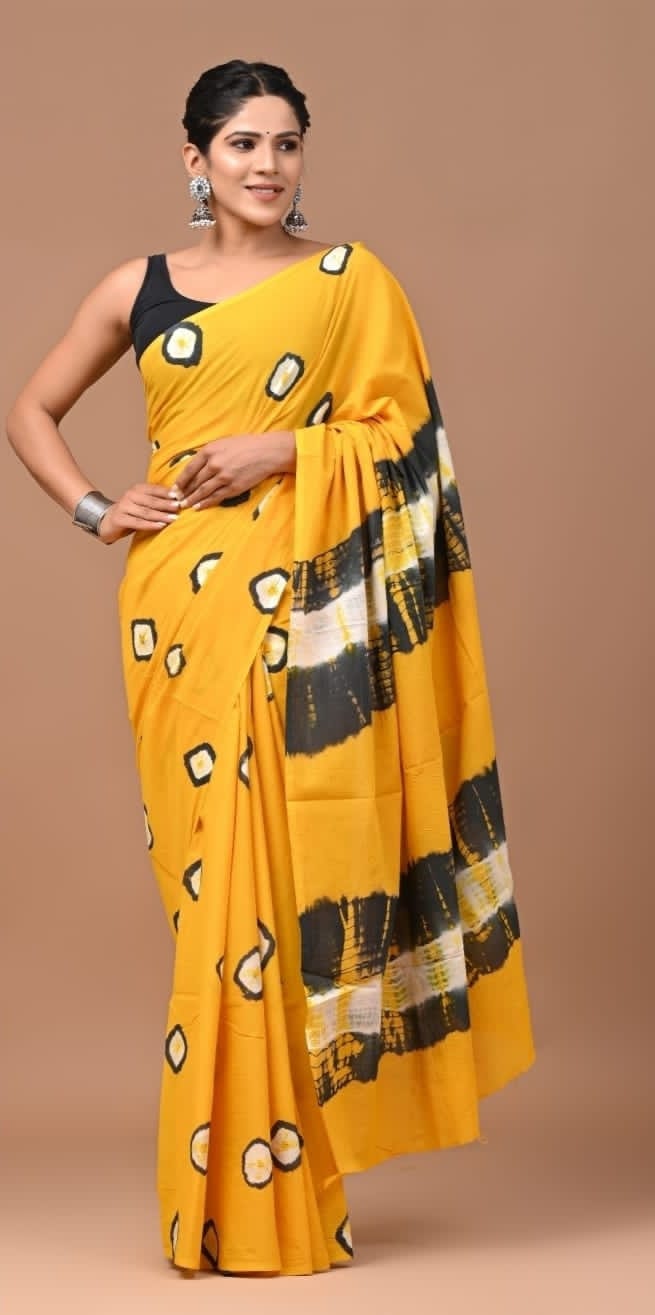 Cotton Mul-mul Saree