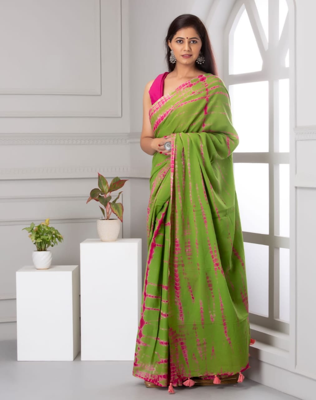 Cotton Mul-mul Saree
