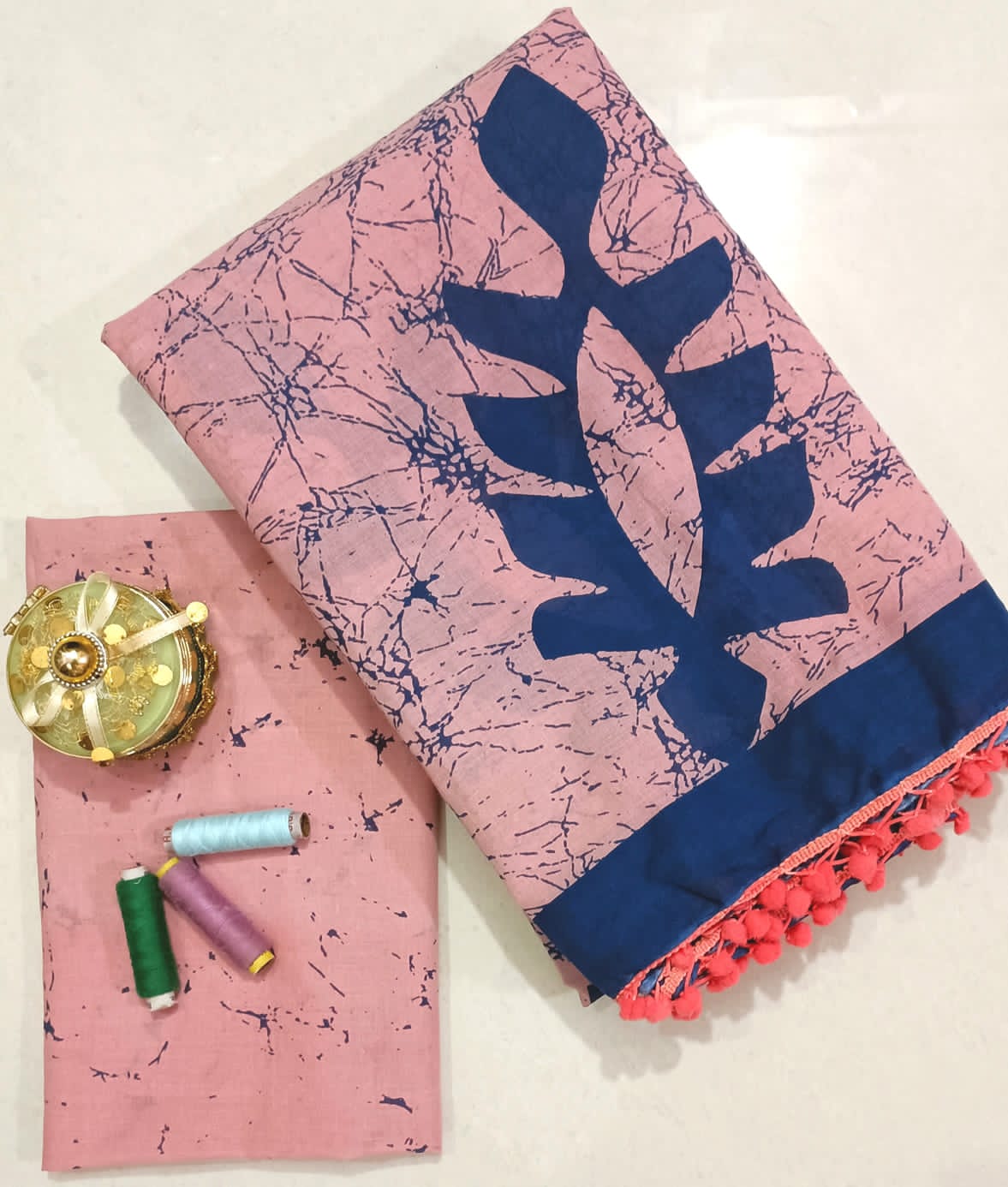Cotton Mul-mul Saree