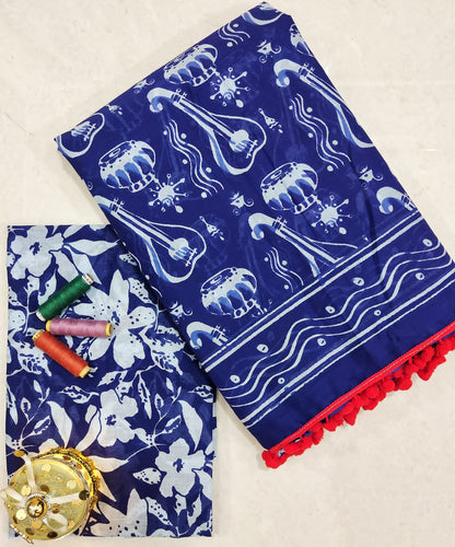 Cotton Mul-mul Saree