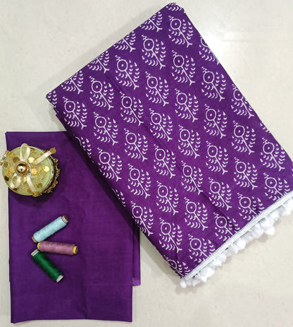 Cotton Mul-mul Saree