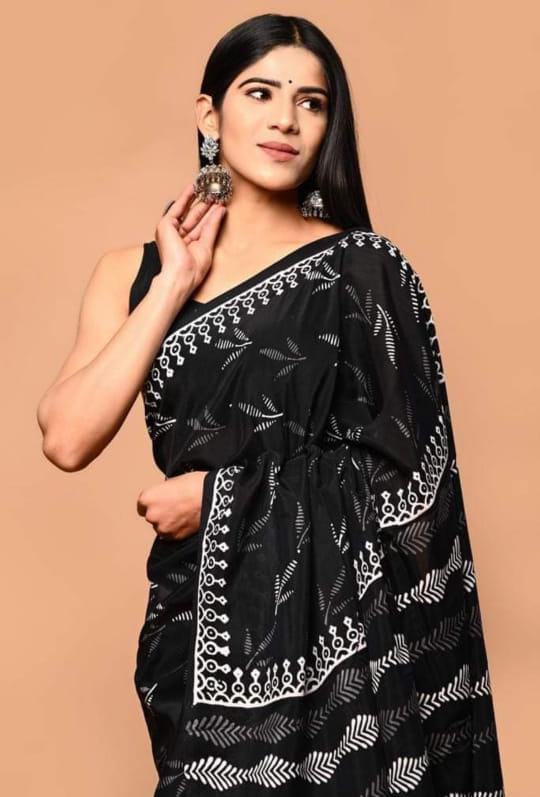 Cotton Mul-mul Saree