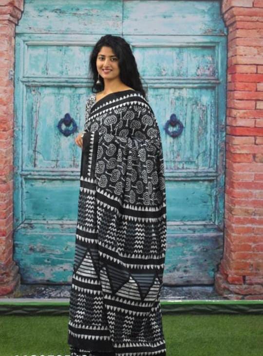 Cotton Mul-mul Saree