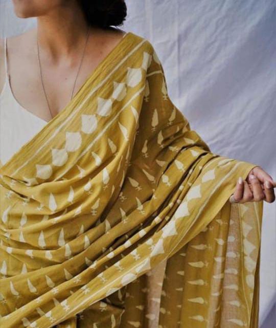 Cotton Mul-mul Saree