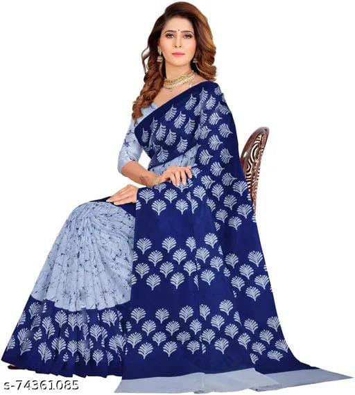 Cotton Mul-mul Saree