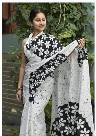 Cotton Mul-mul Saree