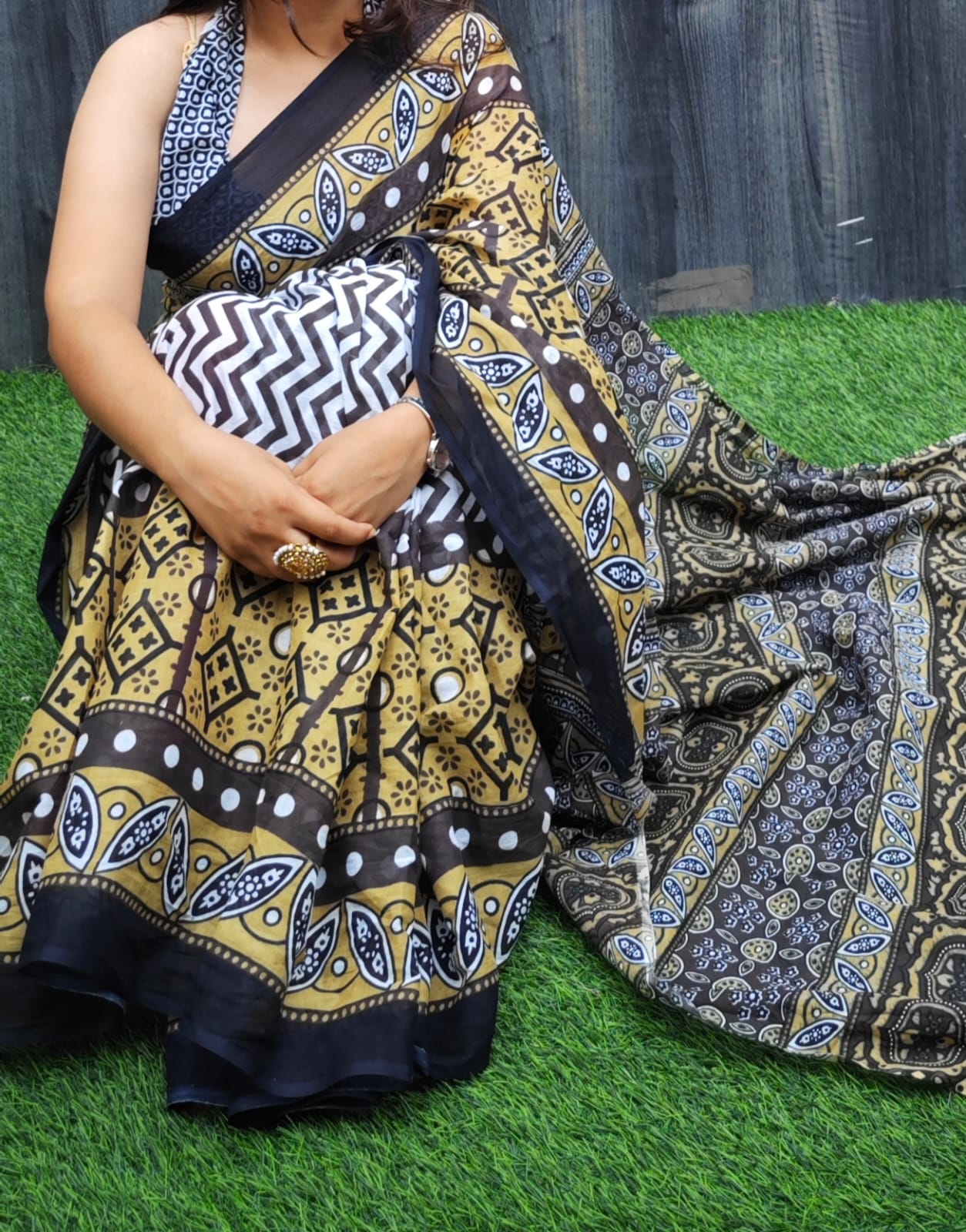 Cotton Mul-mul Saree