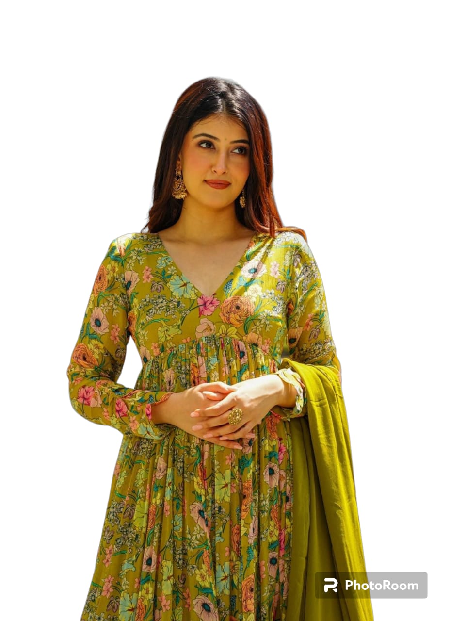 DSUITA10- RAHINI HEAVY DESIGNER PAIR WITH DUPATTA SET