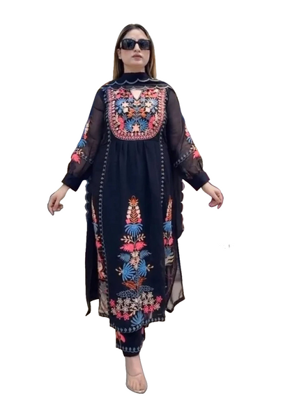 PAKISTANI THREE PCS SUIT👗