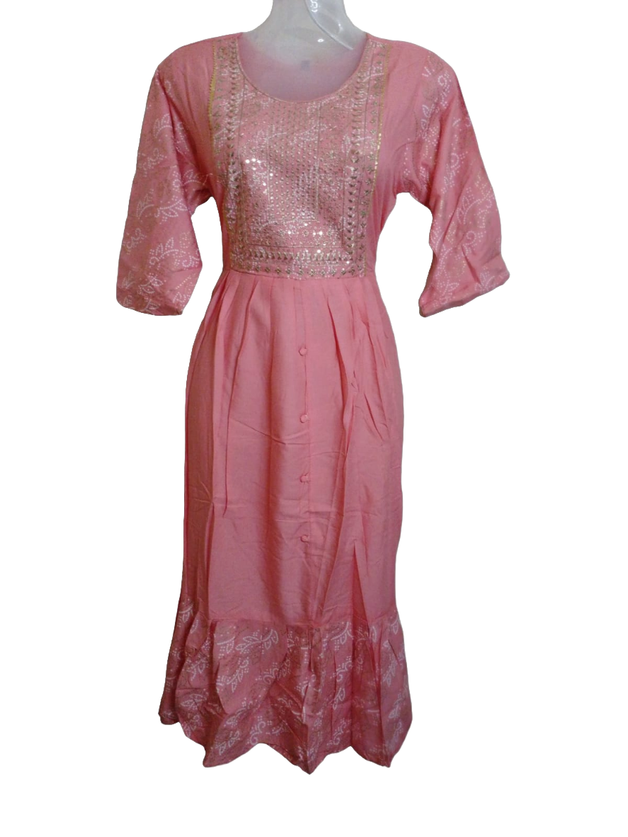 RKUR5-Umbrella type kurti