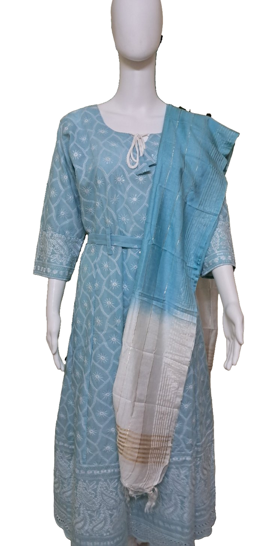 DCSETM7- Chikangari suit