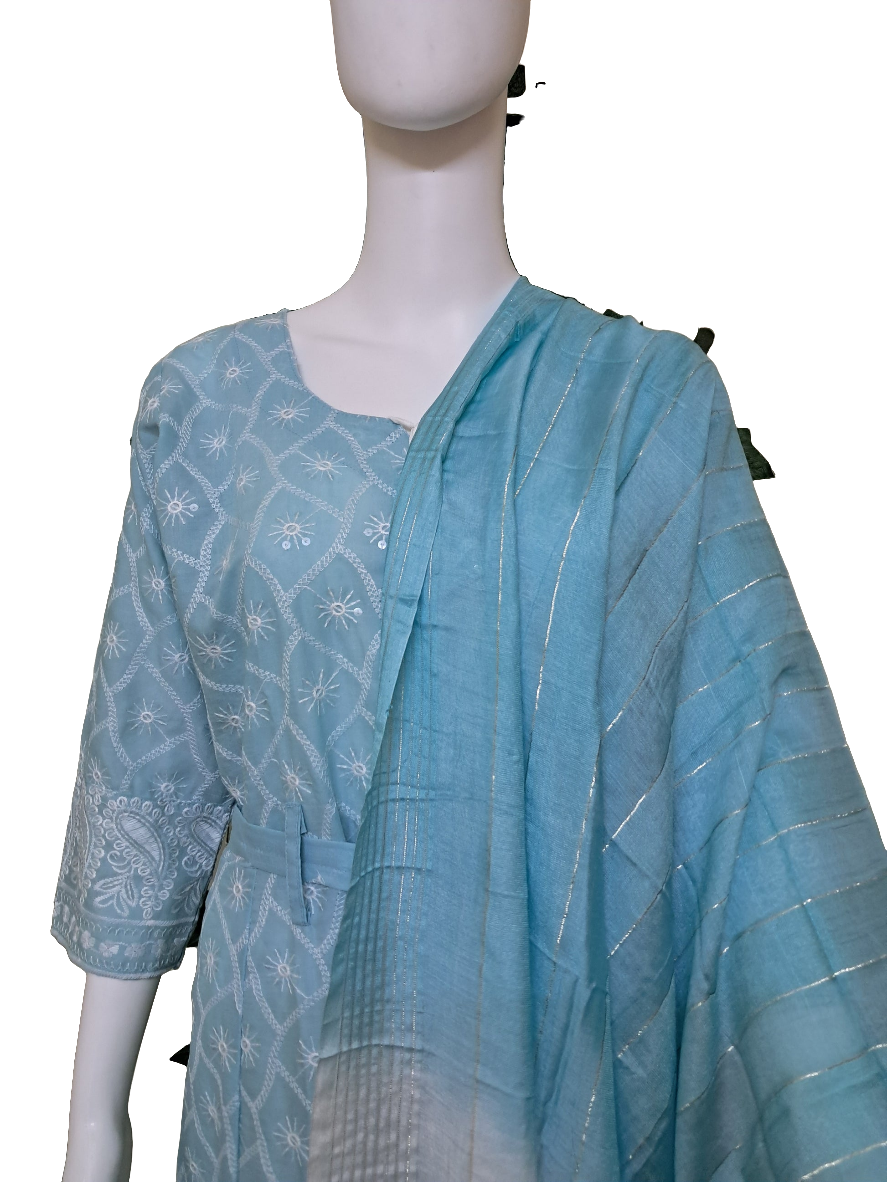 DCSETM7- Chikangari suit