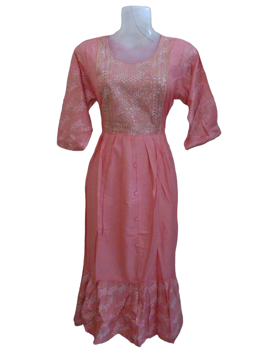 RKUR5-Umbrella type kurti