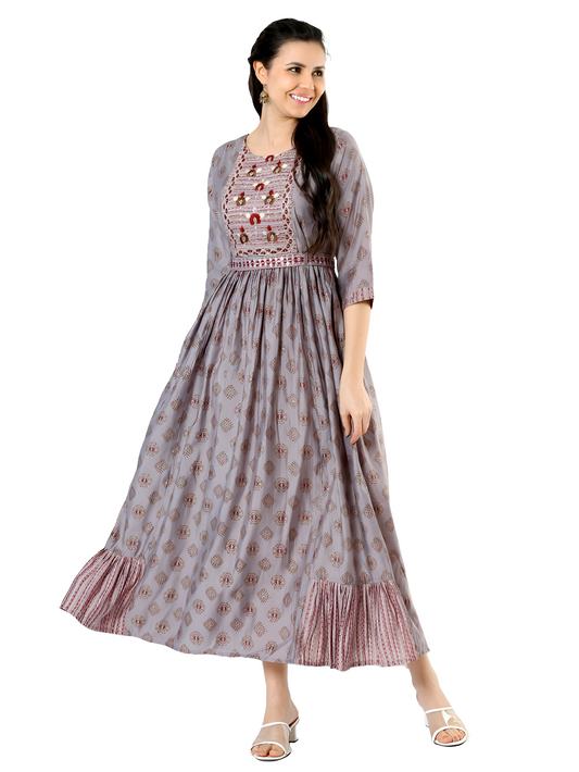 PBK1 - MIRROR WORK KURTI