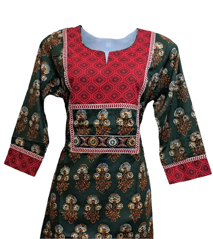 CKUR6- SIDE SLIT KURTI