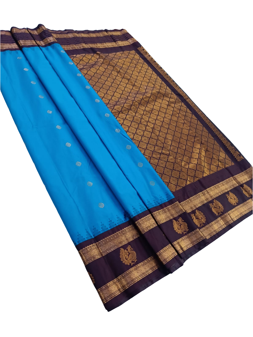 SAR15- Semi silk saree