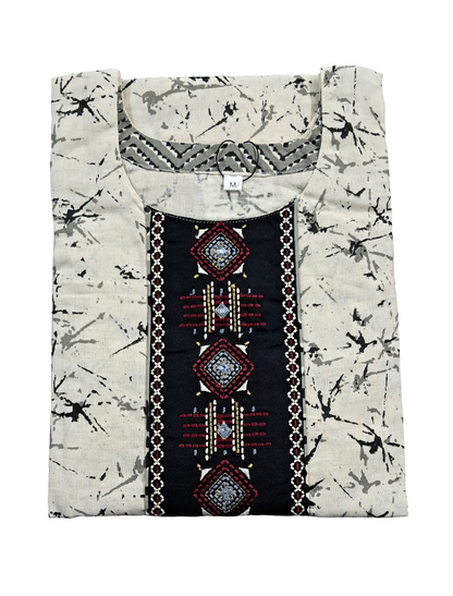CKUR2- NECKWOK KURTI