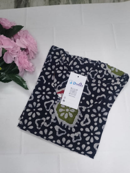DSKS1- HALF SLEEVES KURTIS