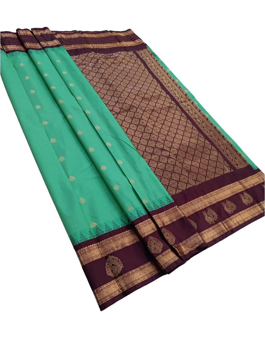 SAR15- Semi silk saree