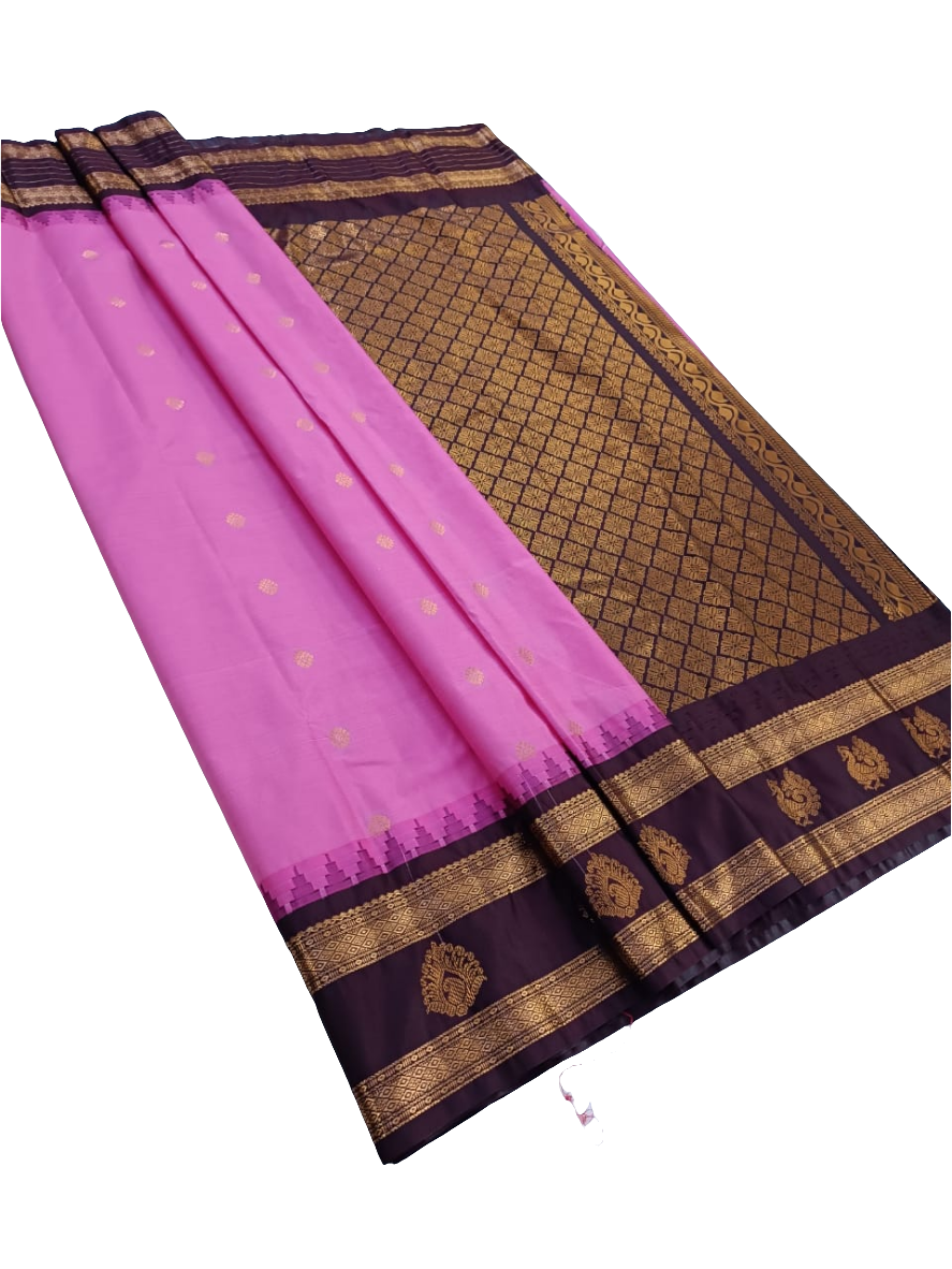 SAR15- Semi silk saree